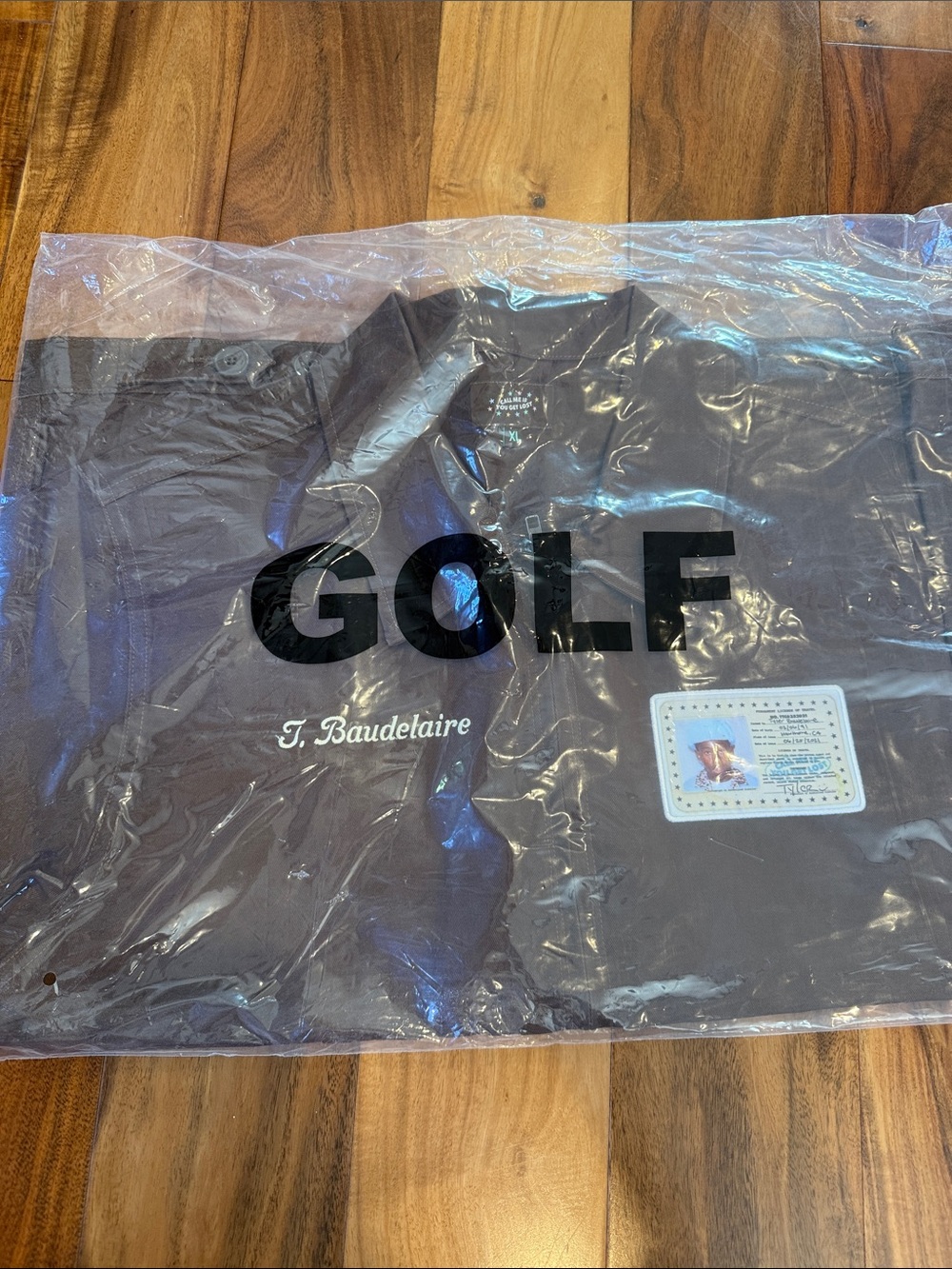 Golf Wang Brown Lightweight Shirt Jacket